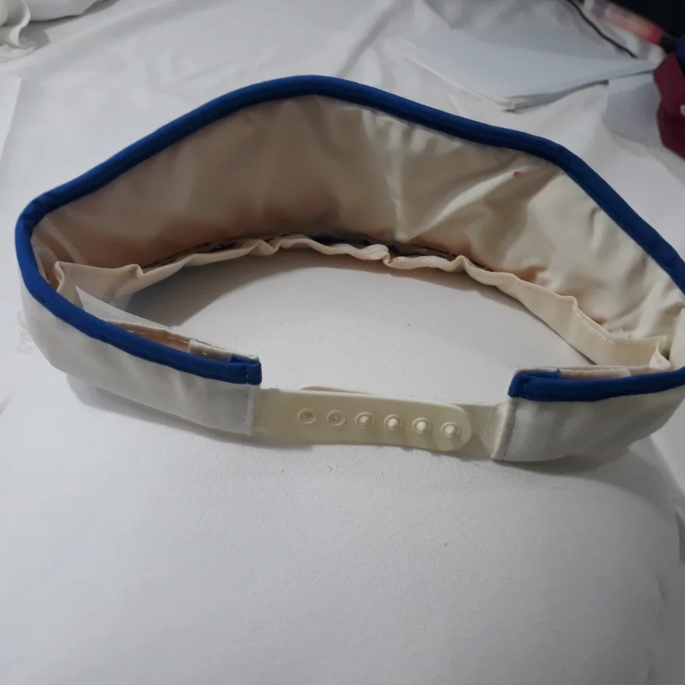 Vintage 80's Baltimore Colts NFL Blue and White Officially Licensed Visor
